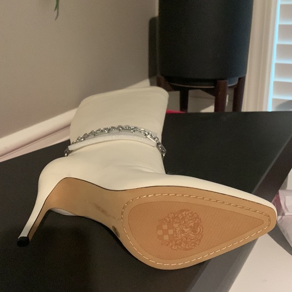 Vince Camuto Women's Felinda Knee High Boot, Warm White, - Picture 11 of 12